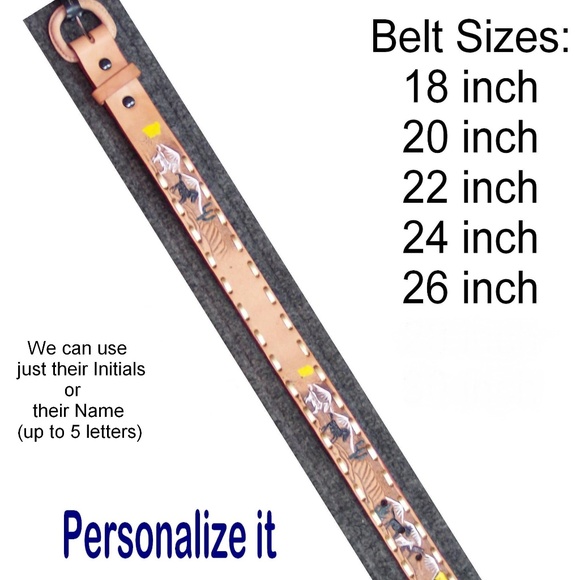 Unbranded Other - Western Styled Children's Leather Belt